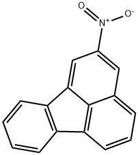 2-ニトロフルオランテン 化學(xué)構(gòu)造式