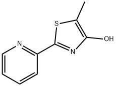 5-METHYL-2-(2-PYRIDINYL)-1,3-THIAZOL-4-OL Struktur