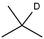 2-METHYLPROPANE-2-D Struktur