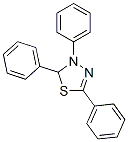 2,3-Dihydro-2,3,5-triphenyl-1,3,4-thiadiazole Struktur