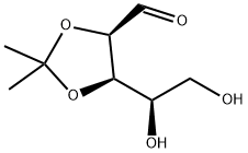 2,3-O-Isopropylidene-D-ribofuranoside Struktur