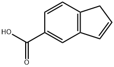 INDENE-5-CARBOXYLIC ACID Struktur