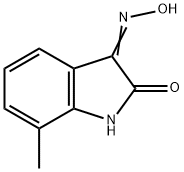 (3Z)-7-METHYL-1H-INDOLE-2,3-DIONE 3-OXIME Struktur