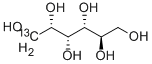 D-SORBITOL-1-13C Struktur