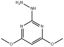 (4,6-DIMETHOXY-PYRIMIDIN-2-YL)-HYDRAZINE Struktur