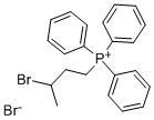 (3-BROMOBUTYL)TRIPHENYLPHOSPHONIUM BROMIDE Struktur