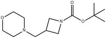 tert-butyl 3-(MorpholinoMethyl)azetidine-1-carboxylate Struktur