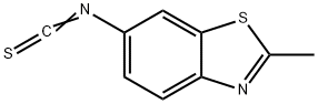 Benzothiazole, 6-isothiocyanato-2-methyl- (9CI) Struktur