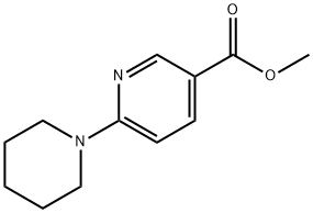 METHYL 6-PIPERIDINONICOTINATE Struktur