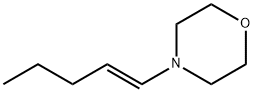 Morpholine,  4-(1-pentenyl)-,  (E)-  (9CI) Struktur