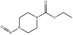 4-NITROSOPIPERAZINE-1-CARBOXYLIC*ACID ETHYL ESTER Struktur