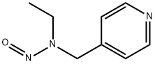 N-Ethyl-N-nitroso-4-pyridinemethanamine Struktur