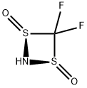 1,3,2-Dithiazetidine,4,4-difluoro-,1,3-dioxide,cis-(9CI) Struktur