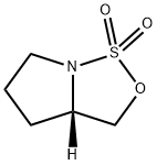 S-1,1-dioxide-tetrahydro-3H-Pyrrolo[1,2-c][1,2,3]oxathiazole Struktur