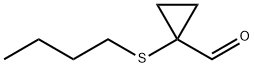 Cyclopropanecarboxaldehyde, 1-(butylthio)- (9CI) Struktur