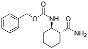 benzyl (1R,2R)-2-carbaMoylcyclohexylcarbaMate Struktur