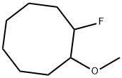 Cyclooctane, 1-fluoro-2-methoxy- (9CI) Struktur