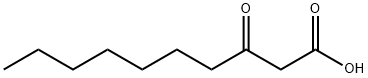 3-Oxodecanoic acid Struktur