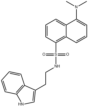 DANSYLTRYPTAMINE Structure