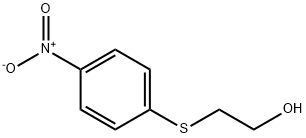 2-HYDROXYETHYL 4-NITROPHENYL SULFIDE Structure