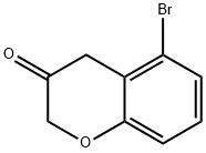 5-Bromo-3-chromanone Struktur