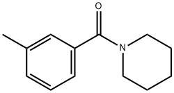 1-(3-Methylbenzoyl)piperidine Struktur