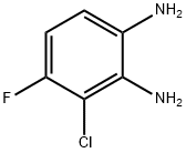 1,2-Benzenediamine,  3-chloro-4-fluoro- Struktur