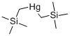 BIS(TRIMETHYLSILYLMETHYL)MERCURY Struktur