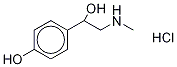 SYNEPHRINE-13C2,15N HYDROCHLORIDE SALT Struktur