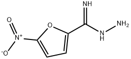 5-NITRO-2-FUROHYDRAZIDEIMIDE Struktur