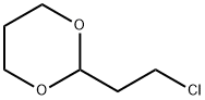 2-(2-chloroethyl)-1,3-dioxane Struktur