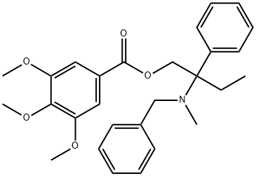 N-Benzyl N-DeMethyl TriMebutine Struktur