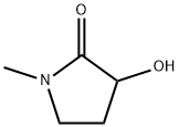 3-hydroxy-1-Methyl-2-Pyrrolidinone Struktur