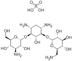 KANAMYCIN SULFATE Struktur