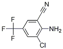 2-aMino-3-chloro-5-(trifluoroMethyl)benzonitrile Struktur