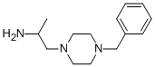 1-(4-benzylpiperazin-1-yl)propan-2-amine Struktur