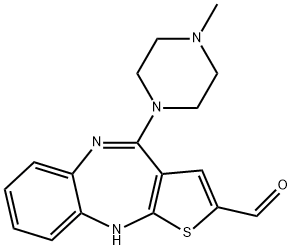 Olanzapine 2-Carboxaldehyde Struktur