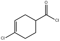 3-Cyclohexene-1-carbonyl chloride, 4-chloro- (9CI) Struktur