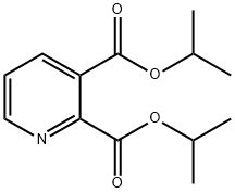 diisopropyl pyridine-2,3-dicarboxylate Struktur