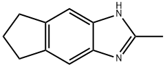 Indeno[5,6-d]imidazole, 1,5,6,7-tetrahydro-2-methyl- (9CI) Struktur