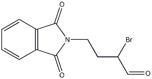 2H-Isoindole-2-butanal, a-bromo-1,3-dihydro-1,3-dioxo- Struktur