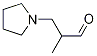 a-Methyl-1-Pyrrolidinepropanal Struktur