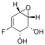 7-Oxabicyclo[4.1.0]hept-4-ene-2,3-diol,4-fluoro-,[1R-(1alpha,2beta,3beta,6alpha)]-(9CI) Struktur