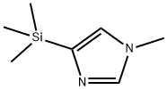 1-METHYL-4-(TRIMETHYLSILYL) IMIDAZOLE Struktur