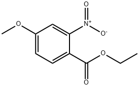 4-METHOXY-2-NITROBENZOIC ACID ETHYL ESTER Struktur