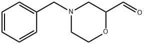 4-BENZYL-MORPHOLINE-2-CARBALDEHYDE Struktur