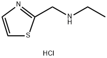 N-(1,3-Thiazol-2-ylmethyl)ethanamine dihydrochloride Struktur