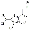 3-BroMo-2-dichloroMethyl-8-Methyl-iMidazo[1,2-a]pyridine hydrobroMide Struktur