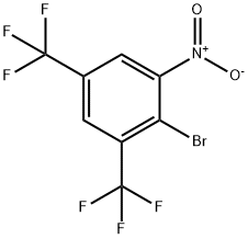 2-BroMo-3,5-Bis (trifluoroMethyl) nitrobenzene Struktur