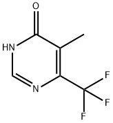 4-HYDROXY-5-METHYL-6-TRIFLUOROMETHYLPYRIMIDINE Struktur